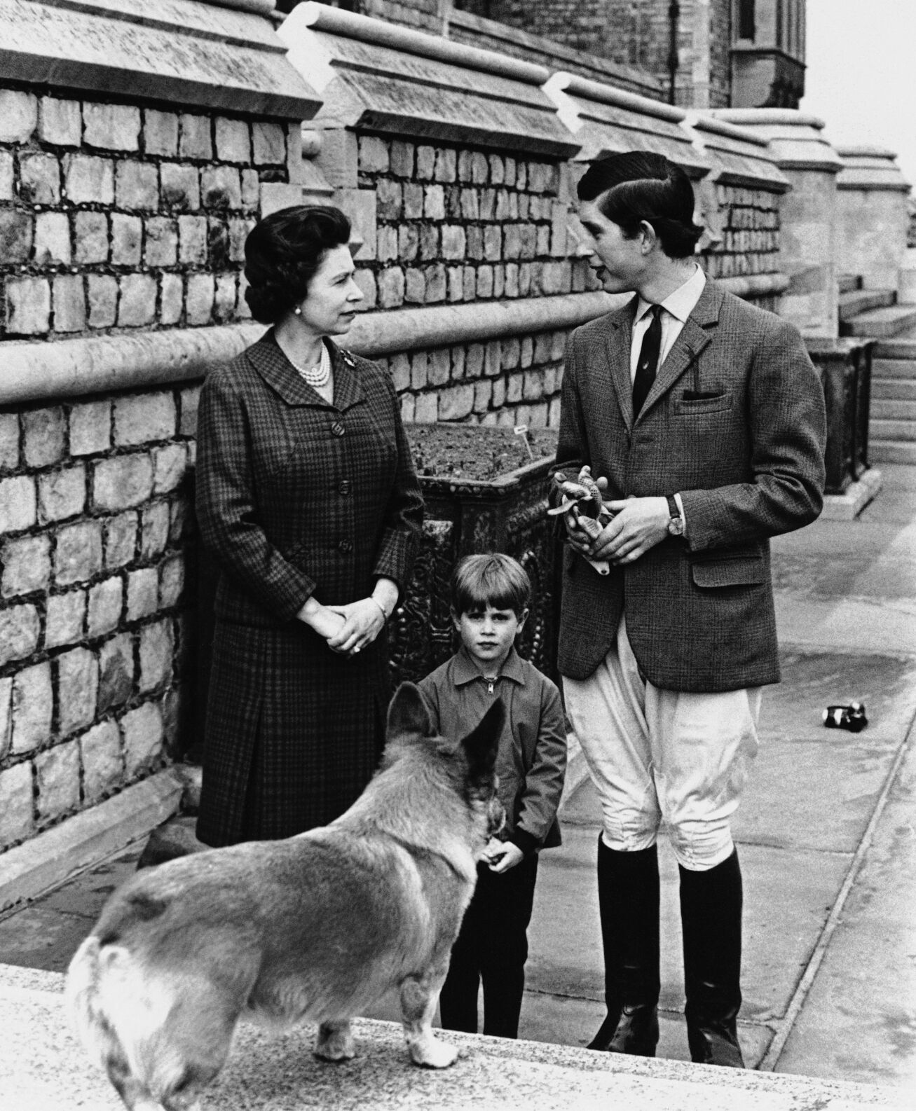 Prince Charles and Queen Elizabeth II